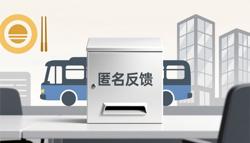 行政后勤意见箱教程：食堂、班车、办公环境匿名反馈