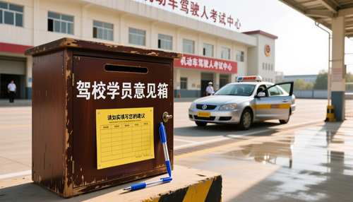 驾校学员意见箱如何创建？教练、车辆、考场服务反馈