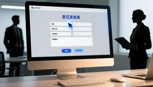 意见反馈表在线制作教程（店长 / 主管适用）