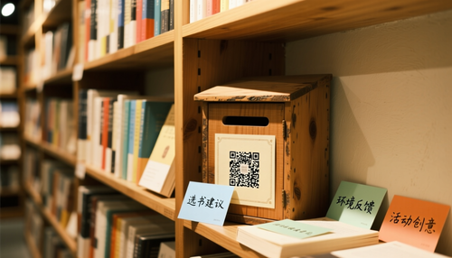 书店读者意见箱怎么做？选书、环境、活动建议扫码收集