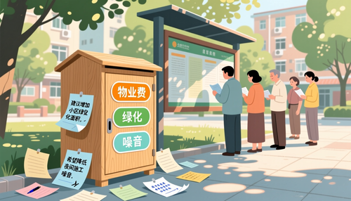社区意见箱如何创建？物业费、绿化、噪音邻里反馈
