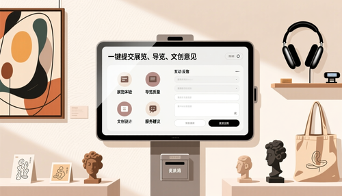 艺术馆观众反馈箱教程：展览、导览、文创意见一键提交