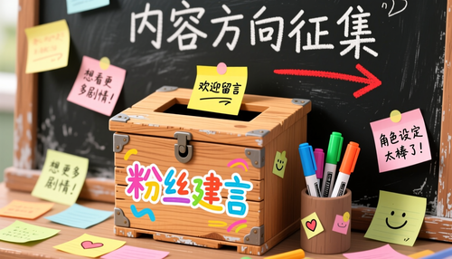 个人创作者意见箱怎么做？粉丝建言、内容方向征集