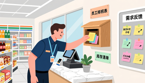 便利店店长意见箱教程：排班、库存、顾客需求内部反馈
