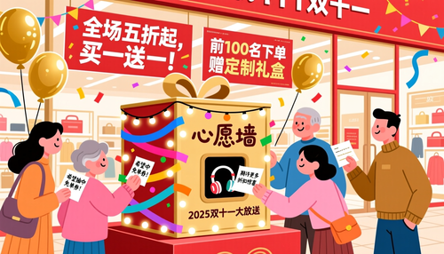 双十一 / 旺季前：门店如何用意见箱提前收集顾客期待