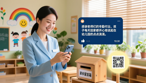 园长留言箱怎么建？家长码上吐槽，园长及时回复