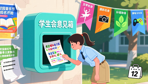 大学学生会意见征集箱如何创建？社团、活动、权益反馈