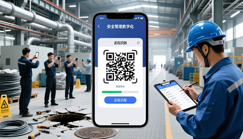 安全隐患随手拍意见箱教程：员工扫码拍隐患，安全员跟进